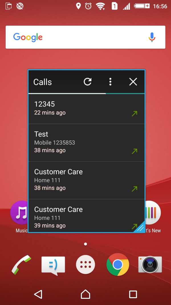 Phone Lite Small App screenshot 5
