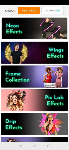 PhotoFun Editor - photo filters & photo effects screenshot 1