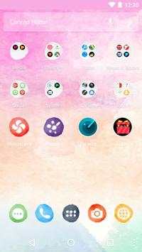 Color Phone Theme - Water Color screenshot 2