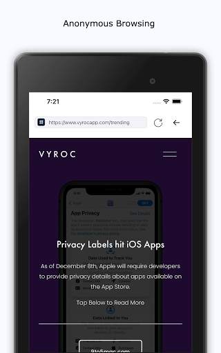 Vyroc - Private Search Engine screenshot 10