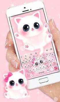Girlish Pink Cute Kitty screenshot 2
