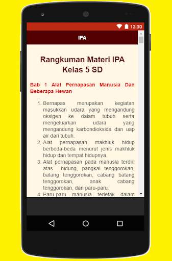 Materi Kelas 5 SD dan Soal-Soal (Rangkuman) screenshot 8