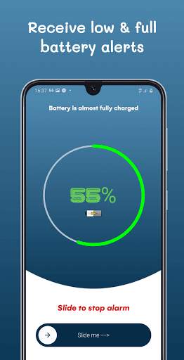 Ultimate Battery Alarm - Battery Full Charge Alarm screenshot 1