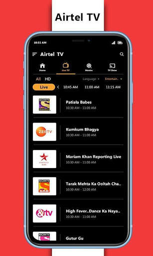 Live Airtel TV - Free Airtel TV HD Channels Guide screenshot 4