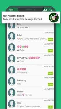 wadeleted - Recover deleted messages on WhatsApp screenshot 1