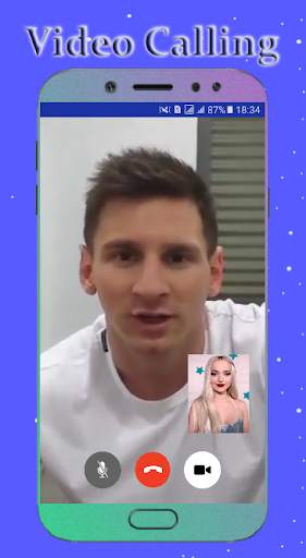 Messi Call You: Fake Video Call screenshot 3