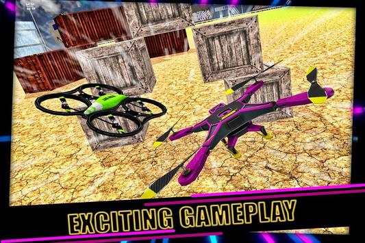 Drone Racing Copter Stunts 3D screenshot 1