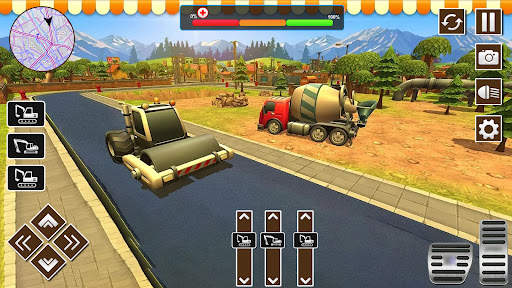 Construction Excavator Sim 3D screenshot 5