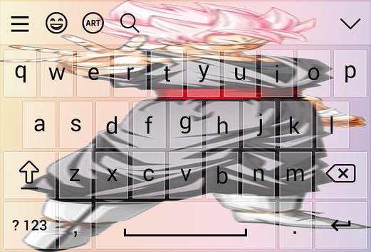 Dragon Goku Keyboard Theme screenshot 4
