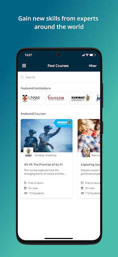 OpenLearning screenshot 1