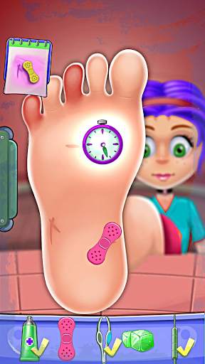 Hello Doctor! Foot Doctor game for kids screenshot 4