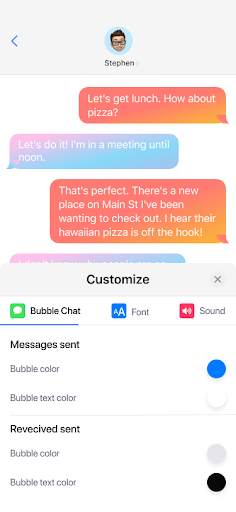 AI Messages OS 17 - Messenger screenshot 5