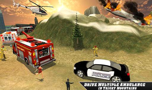 Airplane Fire Fighter  Ambulan screenshot 11
