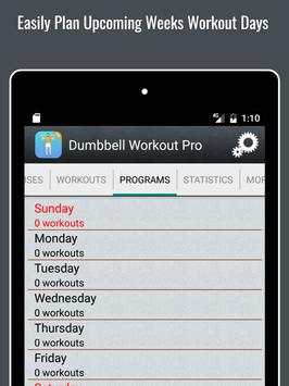 Dumbbell Workout Routine Lite screenshot 10