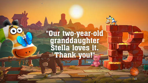 Zebra ABC educational games for kids screenshot 5