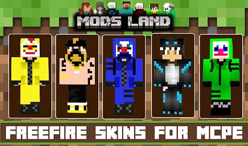 Mod FreeFire Skins For Minecraft PE screenshot 2