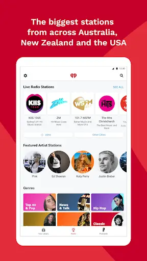 iHeartRadio - Free Music, Radio & Podcasts screenshot 7