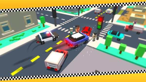 Blocky Traffic Racing screenshot 8
