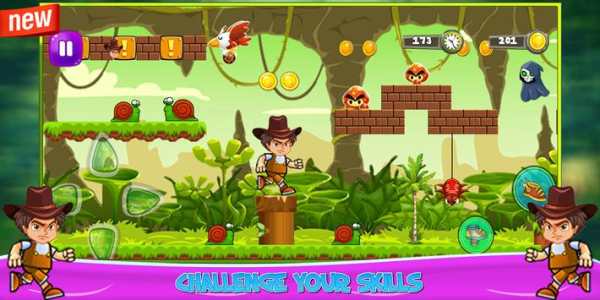 Sboy's World - Super Adventure- Jungle Island Game screenshot 2