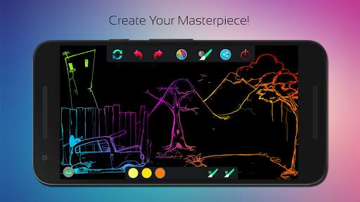 Adult | Art Paint Bucket | Pro Neon Edition | screenshot 2