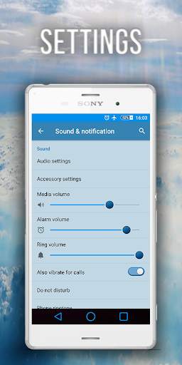 Theme XPERIEN™ - Blue Sky स्क्रीनशॉट 4