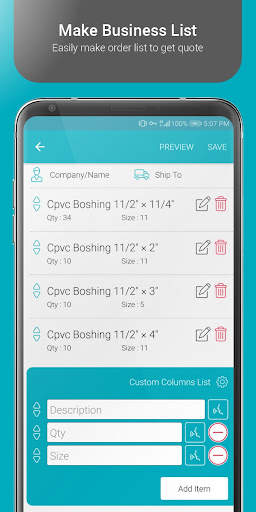 PDF List Maker screenshot 2