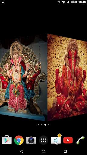 Ganesha Live Wallpaper 3D FREE screenshot 1