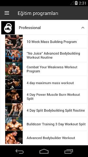 Gym App fitness trainer screenshot 5