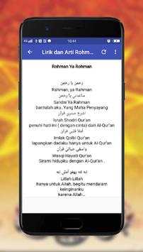 Islamic Nasheed 2018 : Rohman Ya Rohman screenshot 6