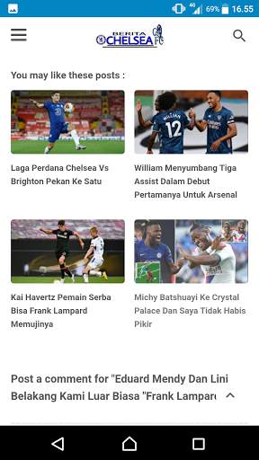 Live Streaming Chelsea screenshot 2