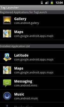 NFC Tag Launcher screenshot 2