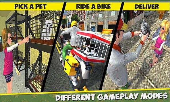 City Bike Rider: Pet Animal Transport Game screenshot 6