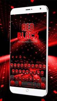 Red Black Keyboard screenshot 3