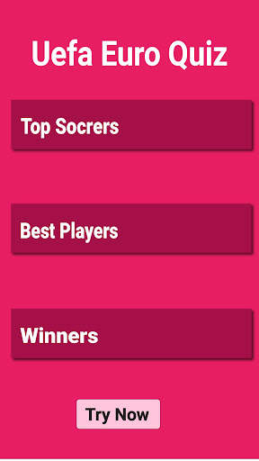 Uefa Euro Quiz screenshot 1