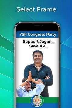YSR Congress Party Flex Maker: YSRCP Photo Frames screenshot 5