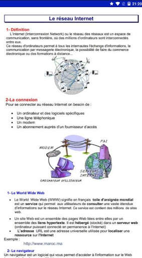 TC-INFOS (دروس المعلوميات) screenshot 5