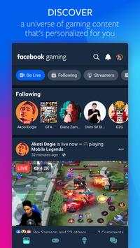 Facebook Gaming screenshot 1
