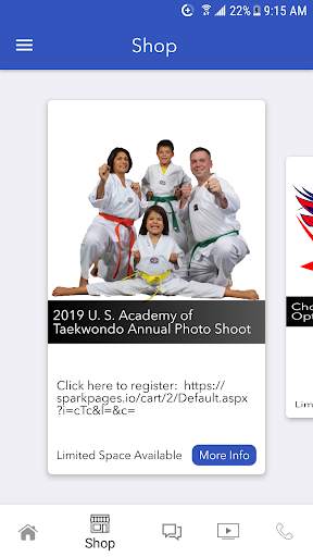 U. S. Academy of Taekwondo screenshot 5