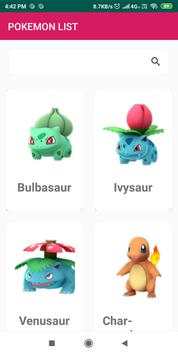 POKEMON LIST screenshot 2