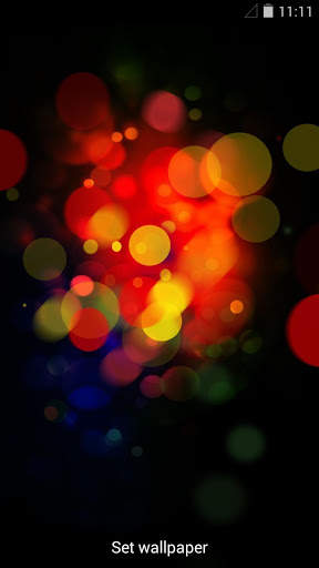 Colorful Neon Live Wallpaper screenshot 1