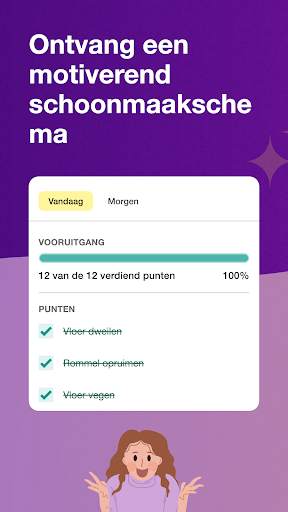 Housy: Schoonmaakrooster screenshot 2