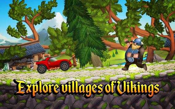 Viking Legends: Funny Car Race Game screenshot 2