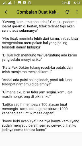 909 Kata Kata Gombal Populer screenshot 2