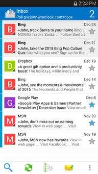 Email for Hotmail -> Outlook скриншот 2