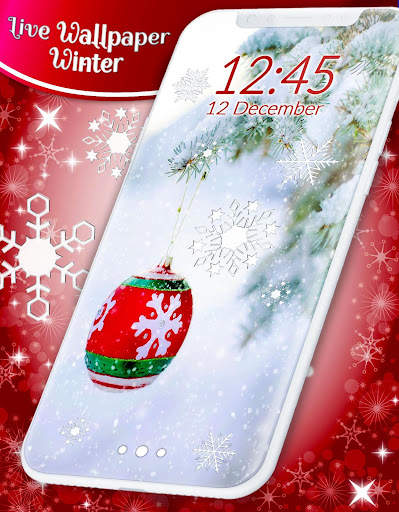 Winter Live Wallpaper ❄️ Frozen Snow Wallpapers screenshot 4