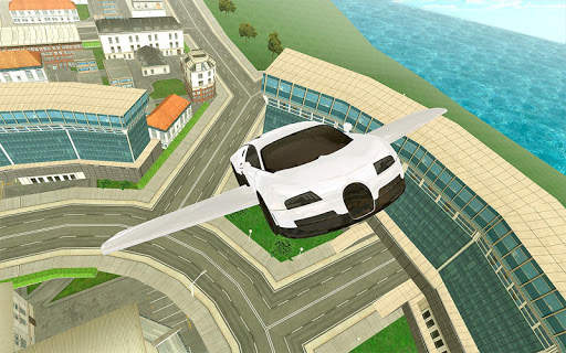 Flying Car Game Robot Game screenshot 5