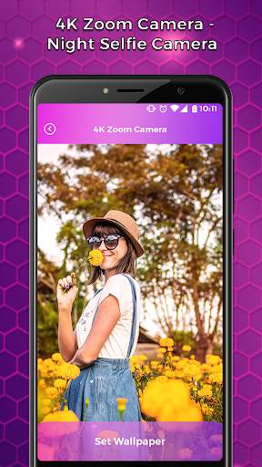 4K Zoom Camera - Night Selfie Camera screenshot 2