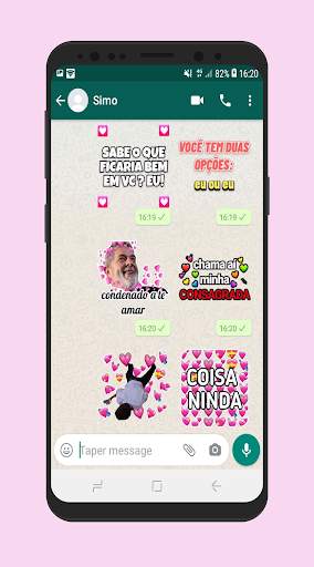 Figurinhas de Memes Corações e Crush WAStickerApps screenshot 3