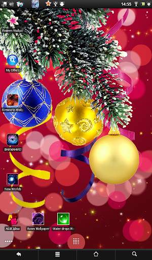 Christmas live wallpaper screenshot 3