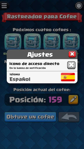 Rastreador de Cofre para Clash Royale screenshot 7
